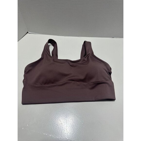Gymshark Longline Sports Bra Truffle Brown NWT - Picture 2 of 7